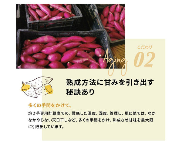 [芋王] プレミアム熟成”特選”焼き芋 冷凍 (糖度50度以上) さつまいも (500g )