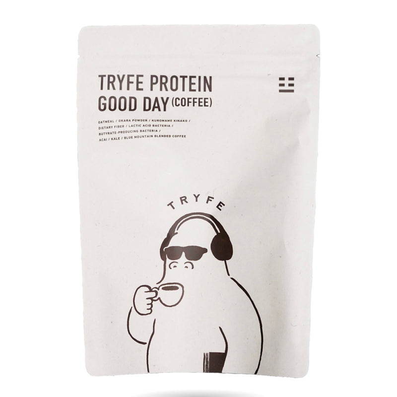 TRYFE PROTEIN GOOD DAY（COFFEE）トライフプロテイングッドデイコーヒー350g